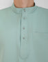 BAJU MELAYU AQSAD S/FIT (MINT GREEN)